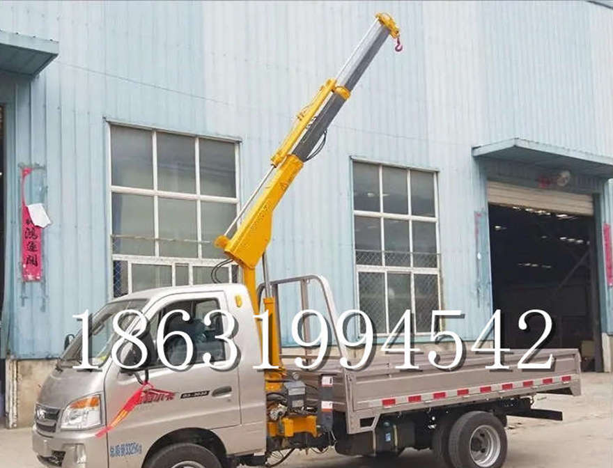 稻城县随车吊机移动车载吊机可拆卸1吨电动吊机仓库小型车载随车吊机吊水泥